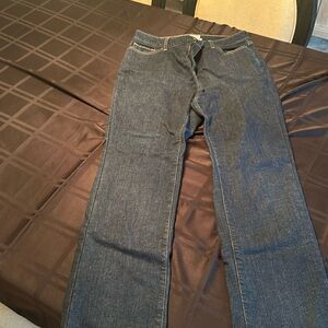 Gently worn dark blue LL BEAN women’s jeans - size 14